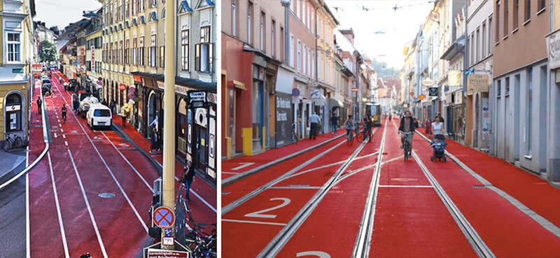 Illustration for article titled Get Outta the Way! City's Streets Converted to Running Track